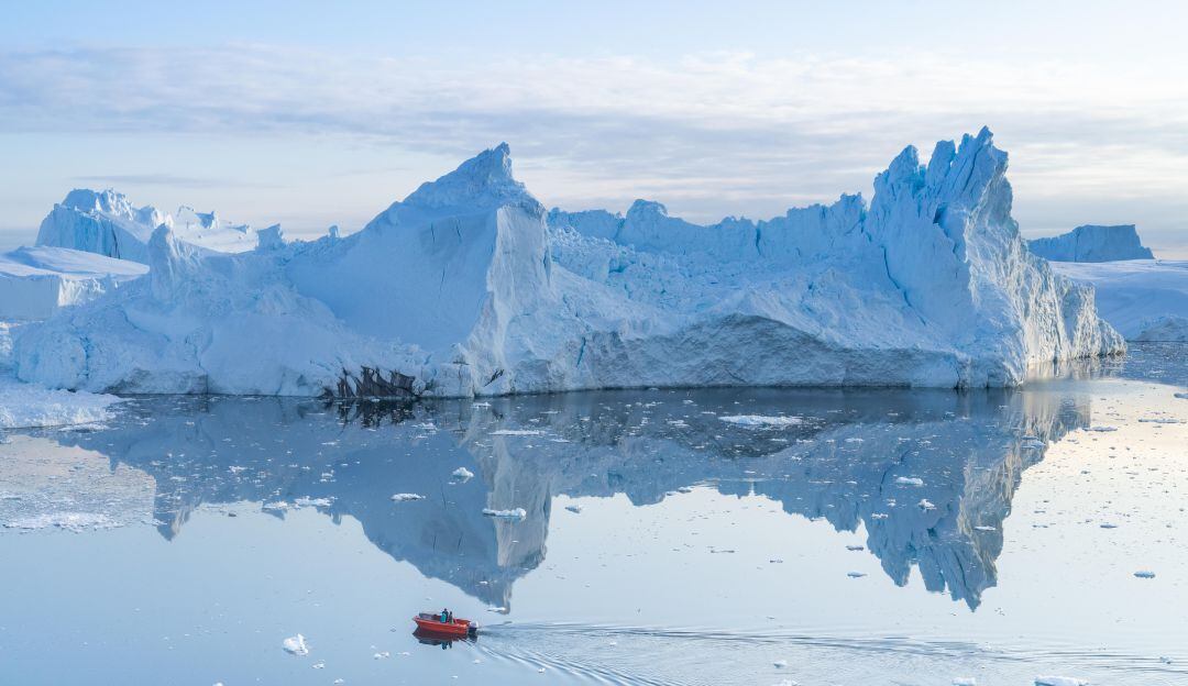 Icebergs en Groenlandia