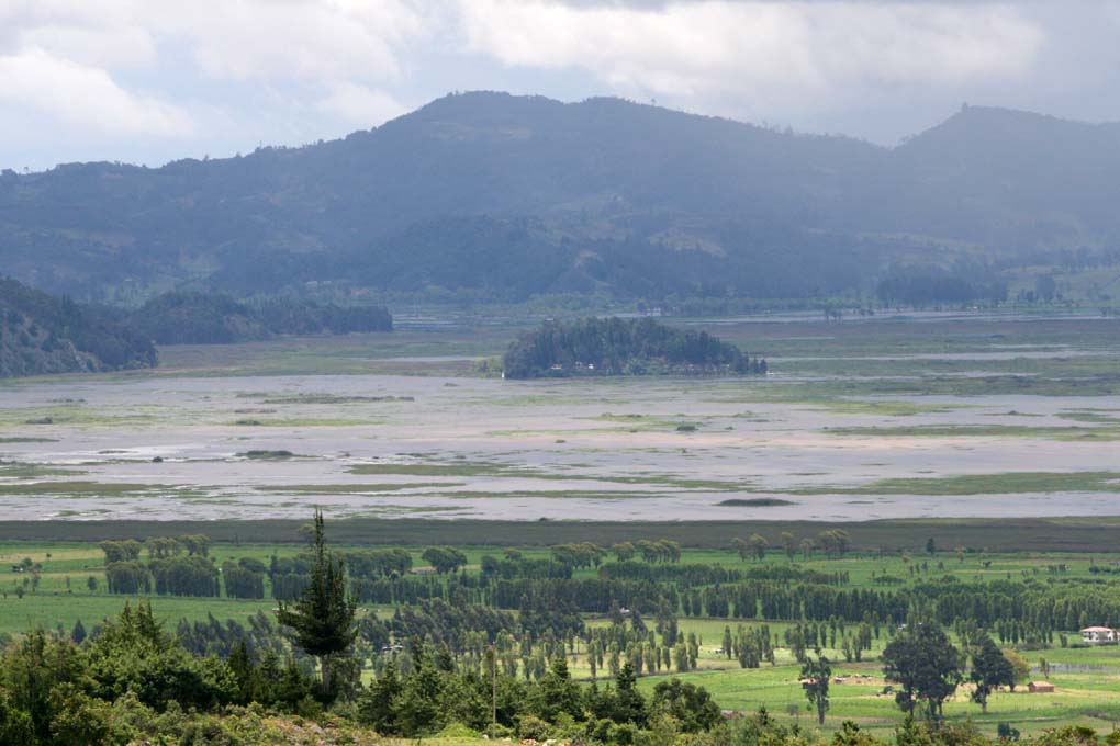 Laguna de Fúquene. Foto | Colprensa, Óscar Pérez