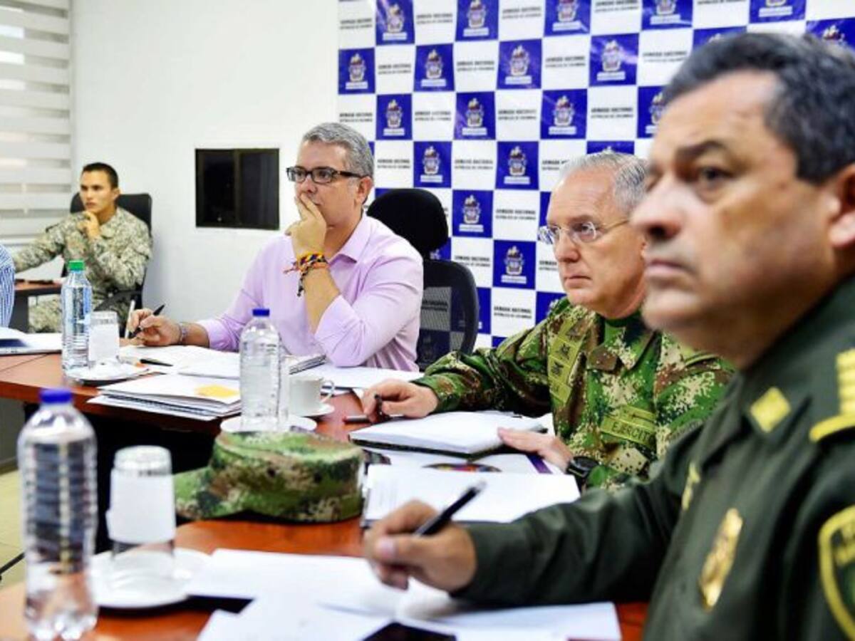 Más de mil hombres del ejército llegarán a Buenaventura, anunció Iván Duque