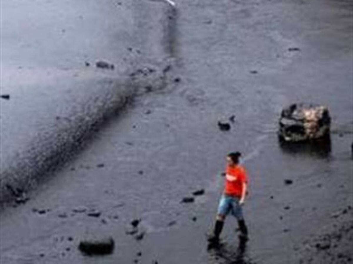 Petrolera estadounidense admite la existencia de un nuevo vertido en el Mar Amarillo
