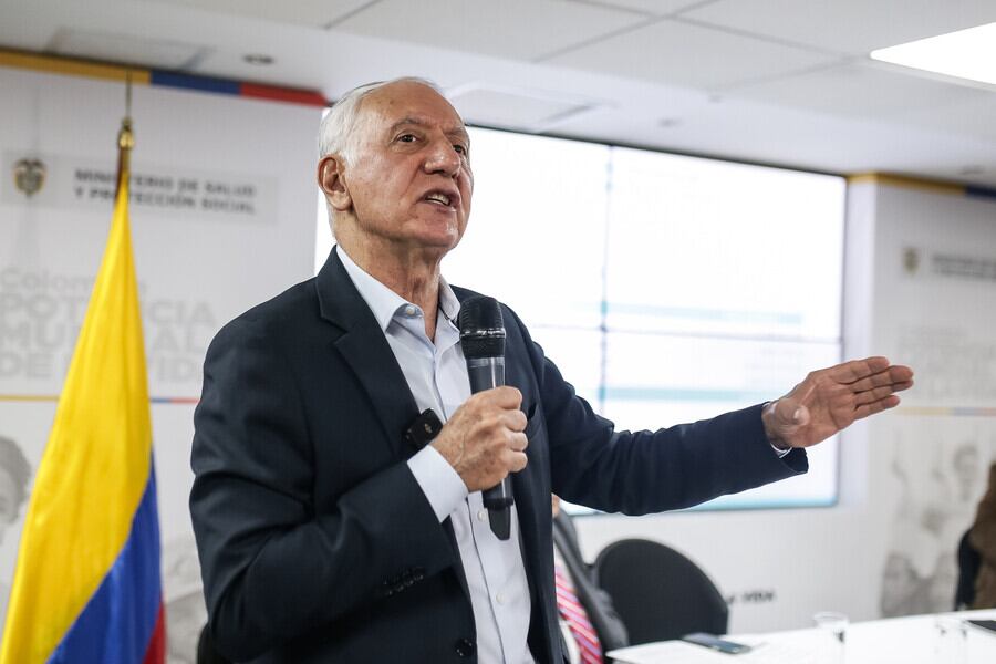 Ministro de Salud y Protección Social, Guillermo Alfonso Jaramillo. Foto: Colprensa.