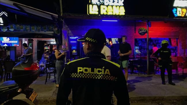 Patrullajes en establecimientos públicos. // Policía de Bolívar