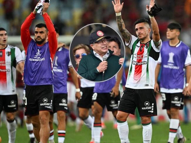 El presidente Gustavo Petro habló sobre Palestino y su duelo ante Millonarios en la Copa Libertadores / Getty Images