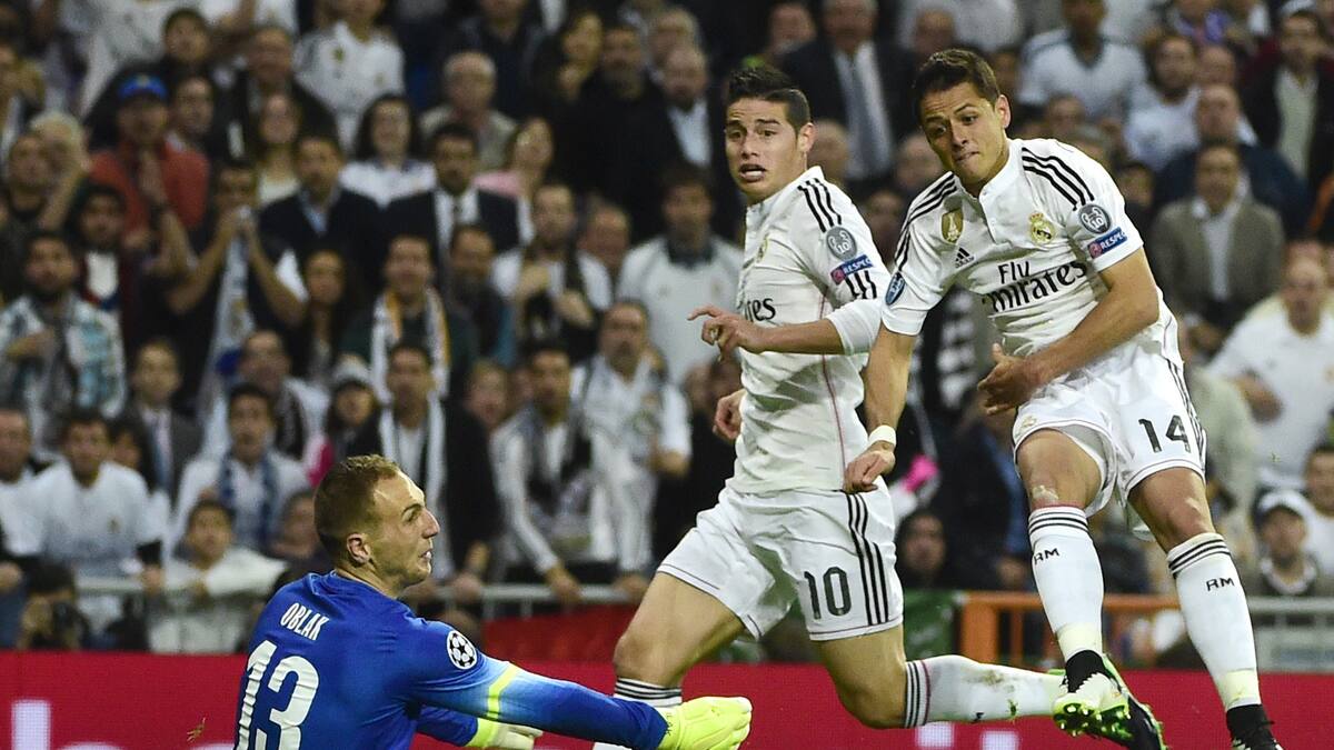 Chicharito recuerda el talento de James Rodríguez en el Real Madrid y la Liga de Campeones