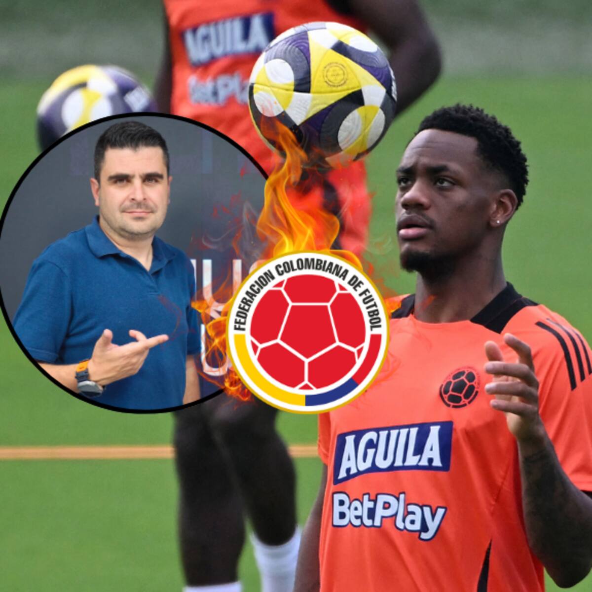 Juan Felipe Cadavid criticó severamente a Jhon Durán por su actitud con Colombia en Eliminatorias