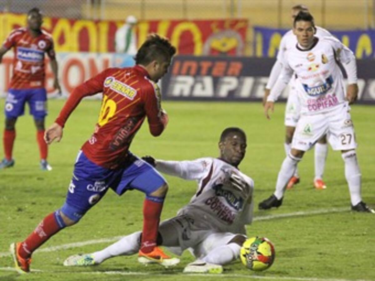 Tolima y Pasto no pasaron del empate en partido aplazado