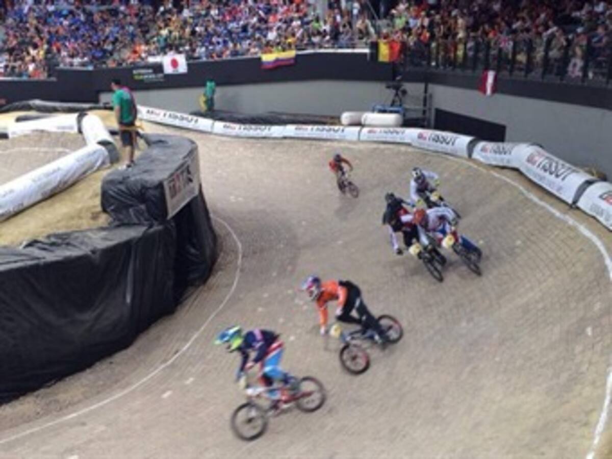 El Mundial de BMX inició con una plata para Colombia