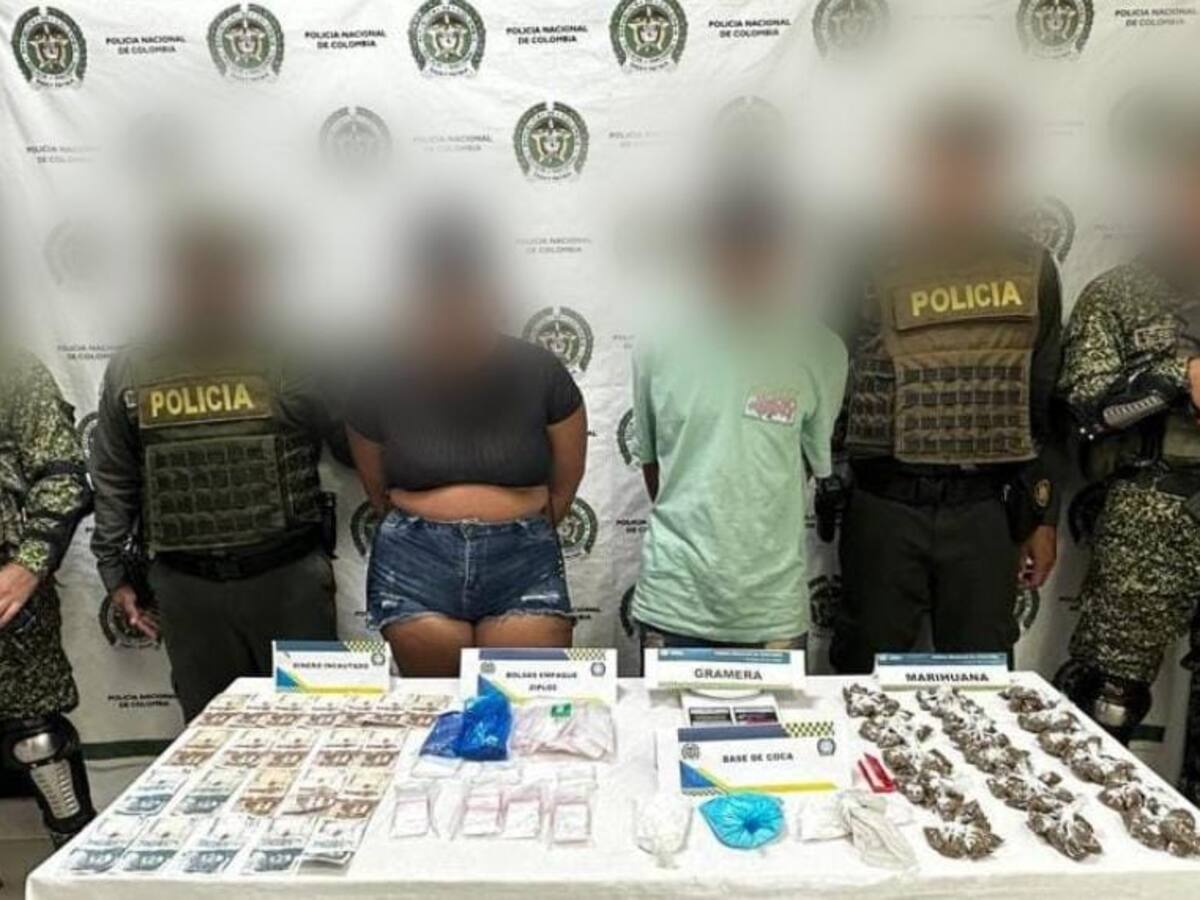Cae pareja de esposos que vendía droga en su casa en Villanueva; Policía desmanteló el expendio