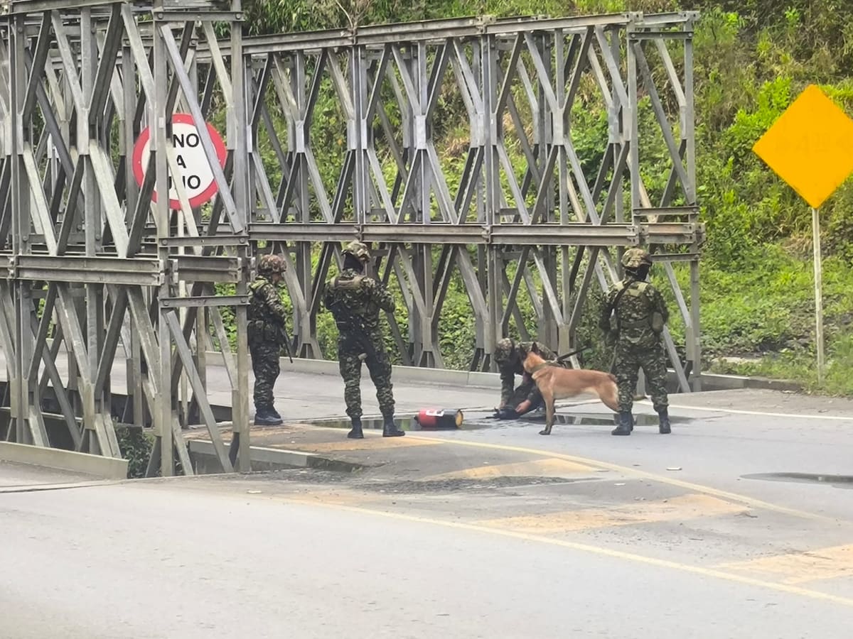 Ejército descarta amenaza explosiva tras hallazgo de bandera del ELN en la Transversal del Cusiana