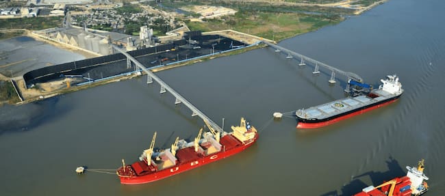 Puerto de Riverport. Foto: Página web de Riverport.