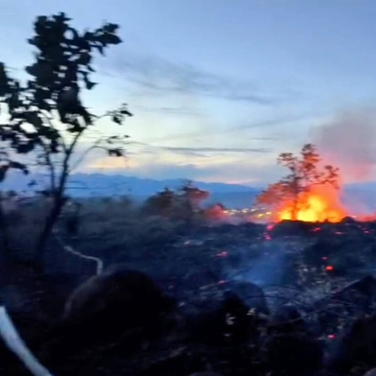 Neiva enfrentó cuatro incendios forestales en un día