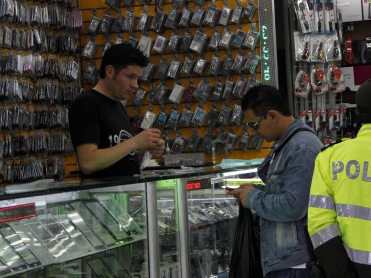 Robo de celulares se redujo un 22% en Bogotá