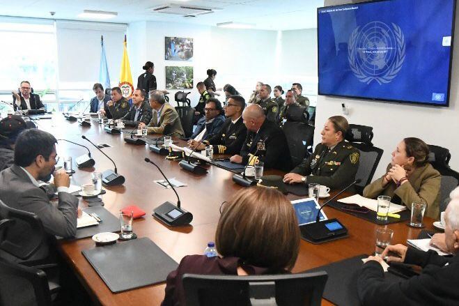 Mecanismo de Verificación al cese al fuego con Eln fue instalado en Bogotá. Foto: cortesía Misión ONU Colombia.