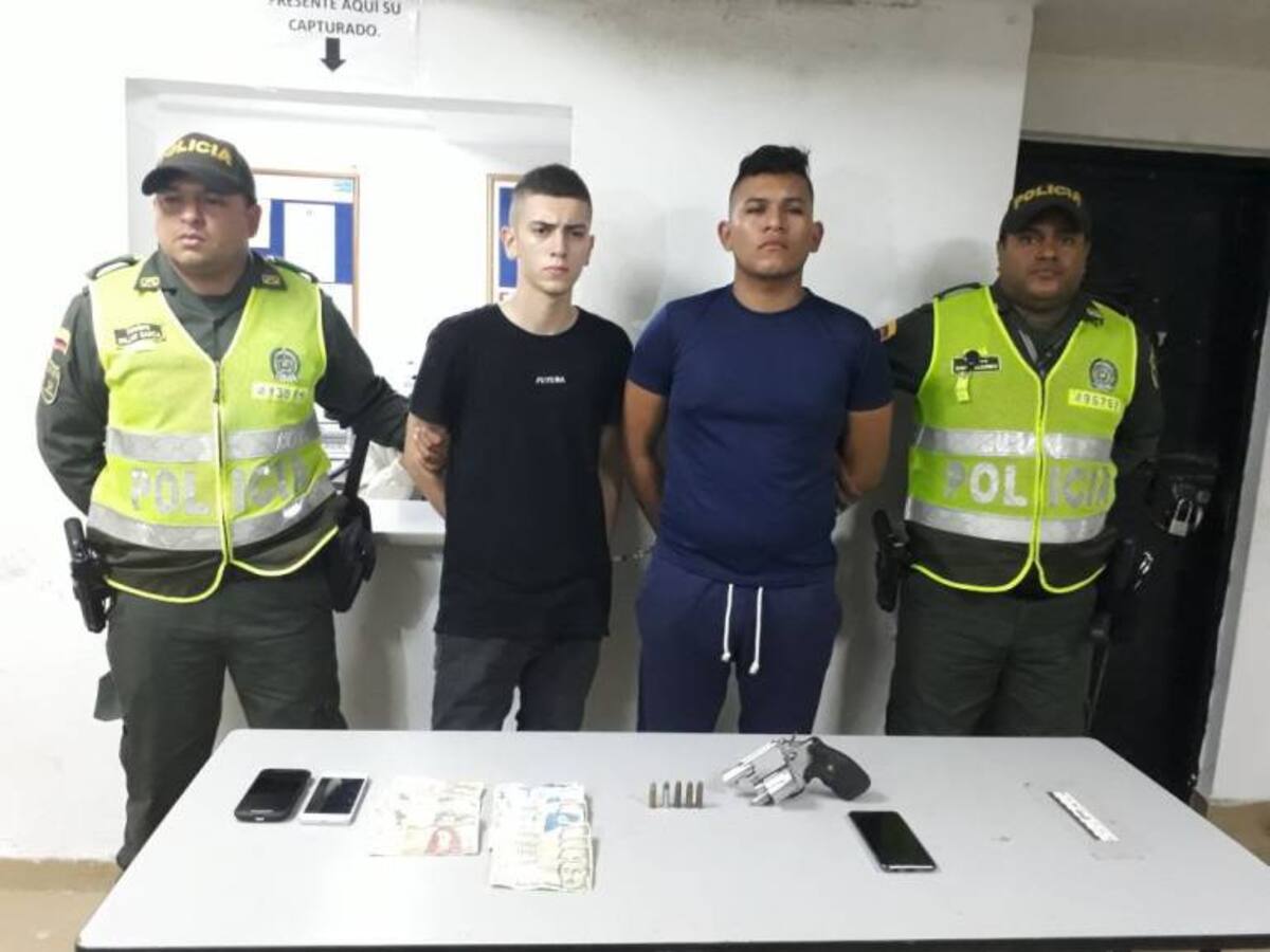 Capturados al norte de Barranquilla por atraco a taxista