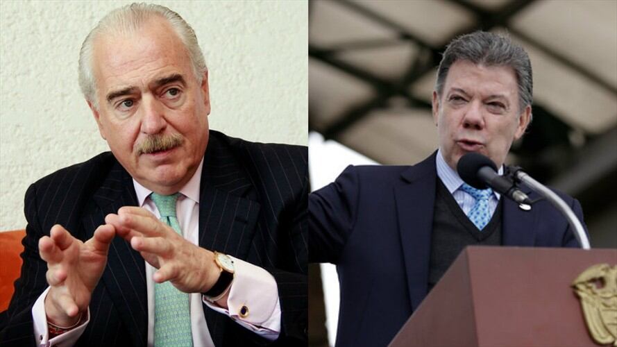 Andrés Pastrana pide juicio por indignidad a Juan Manuel Santos por supuesta financiación de Odebrecht. Foto: Colprensa