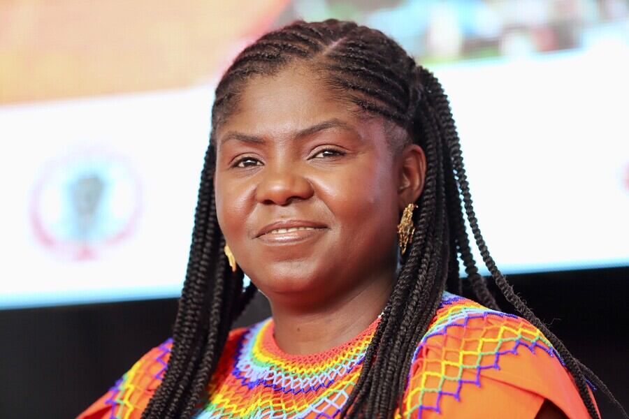 La vicepresidenta de Colombia Francia Márquez.