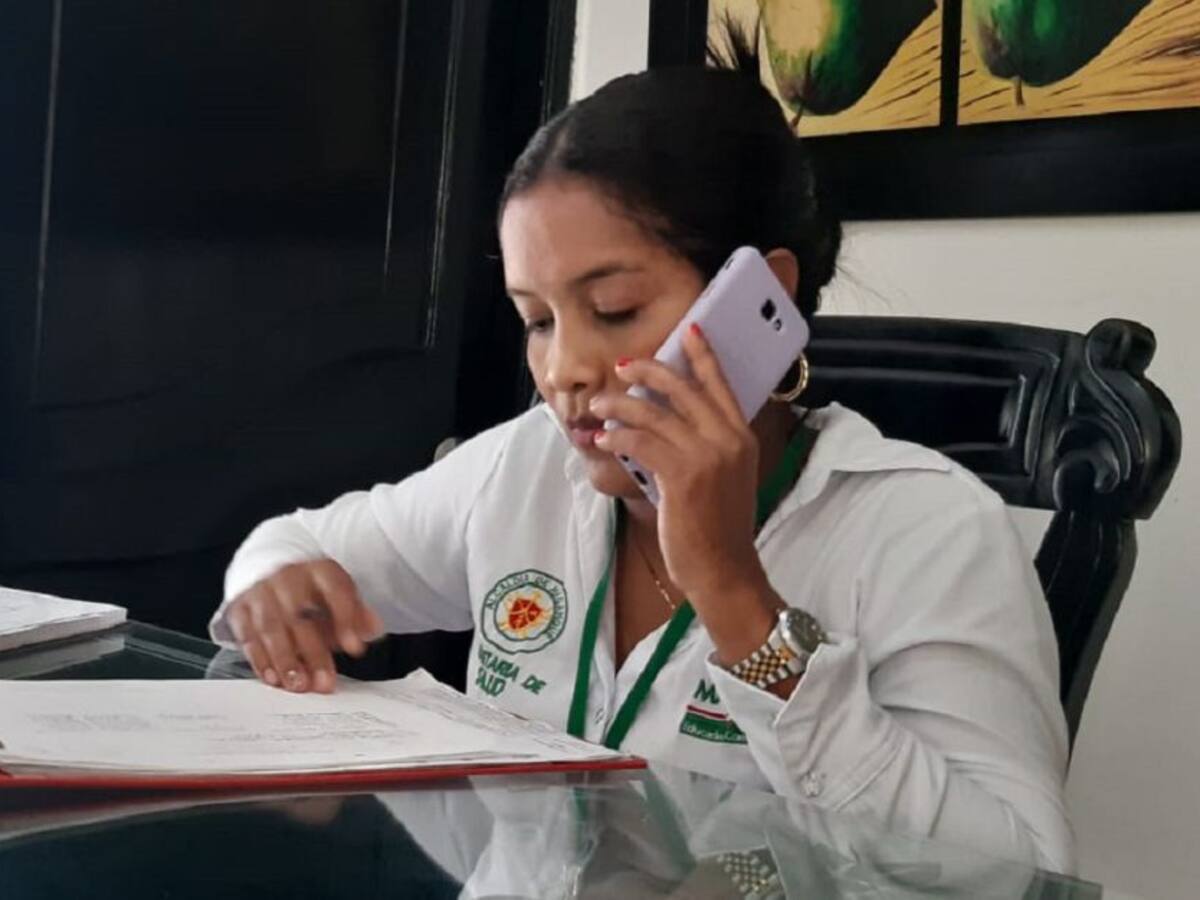 Por vía telefónica realizan búsqueda activa de casos COVID-19 en Magangué