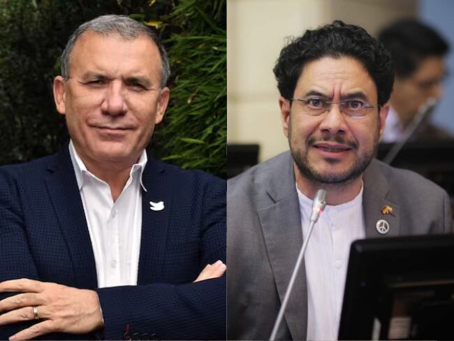 Roy Barreras e Iván Cepeda