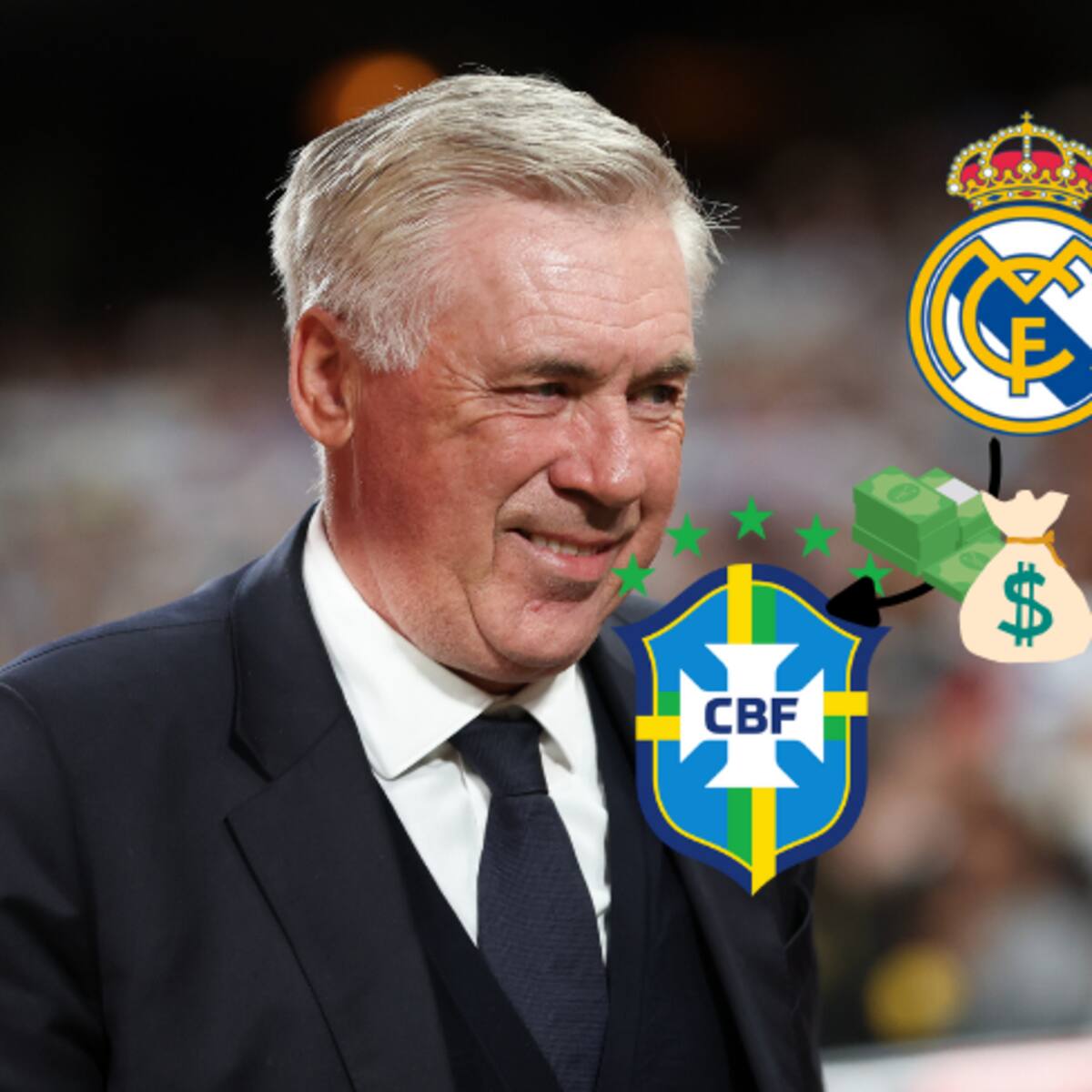 Carlo Ancelotti sería el nuevo técnico Selección de Brasil: el millonario sueldo que recibiría