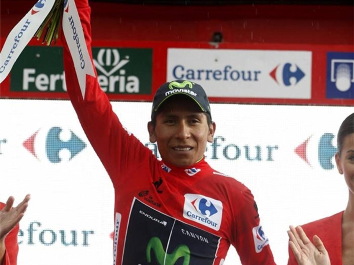 Nairo Quintana, líder de la Vuelta a España