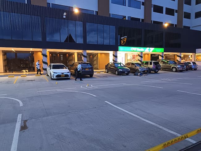 Dos presuntos sicarios abatidos en intento de asesinato en Villa del Rosario. / Foto: Cortesía.