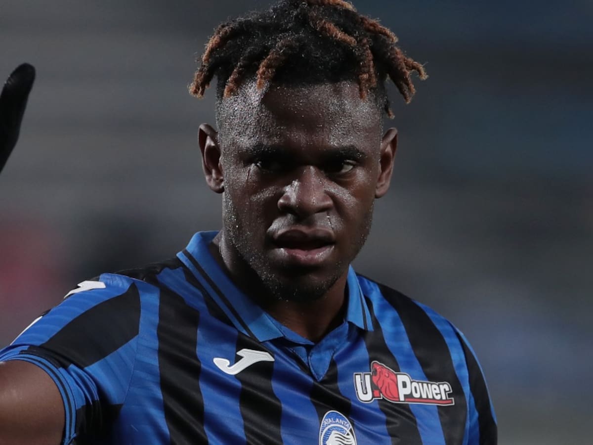 Duván Zapata reapareció con el Atalanta luego de tres meses