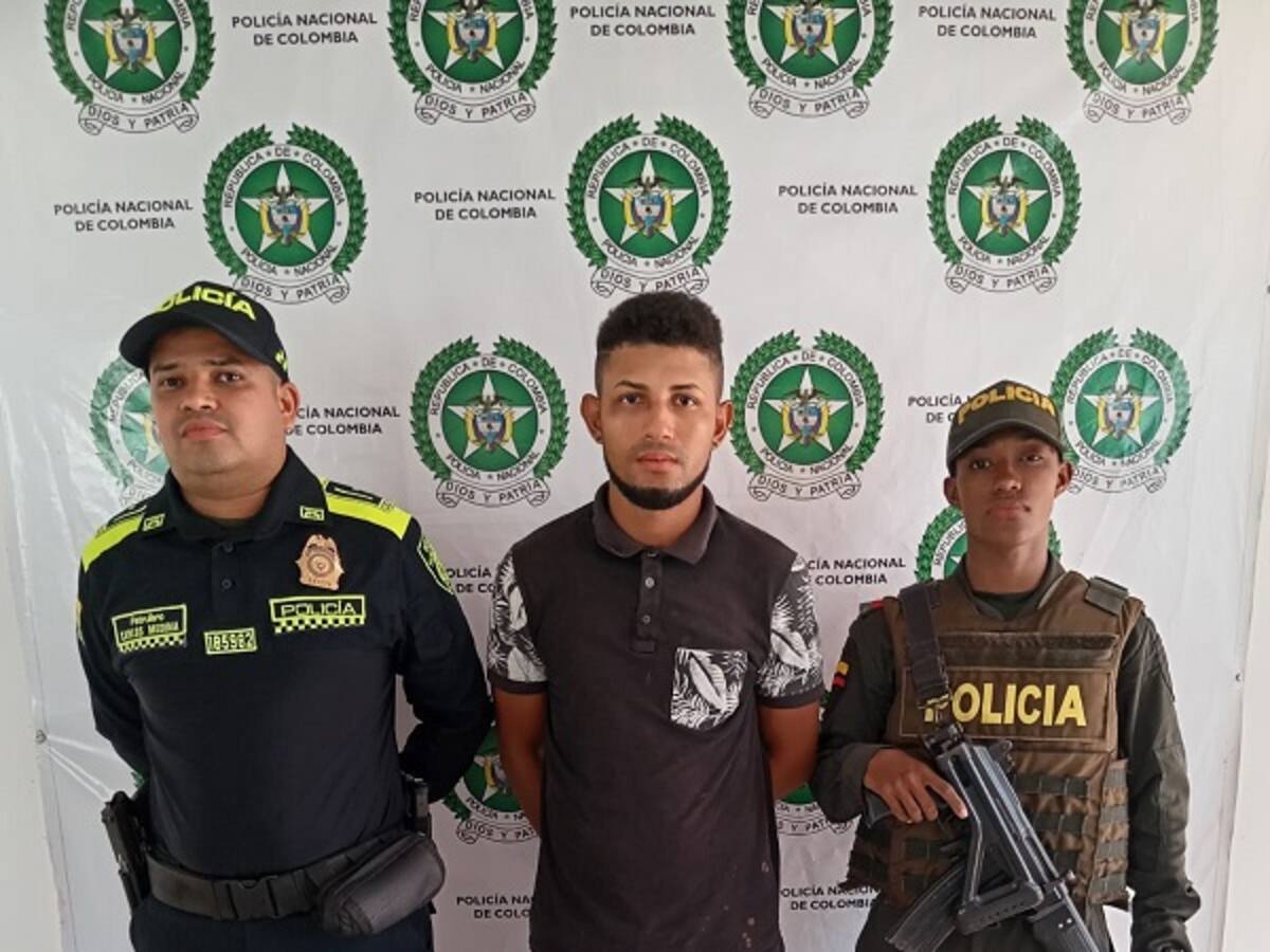 Persecución policial dejó dos presuntos atracadores capturados en Mahates