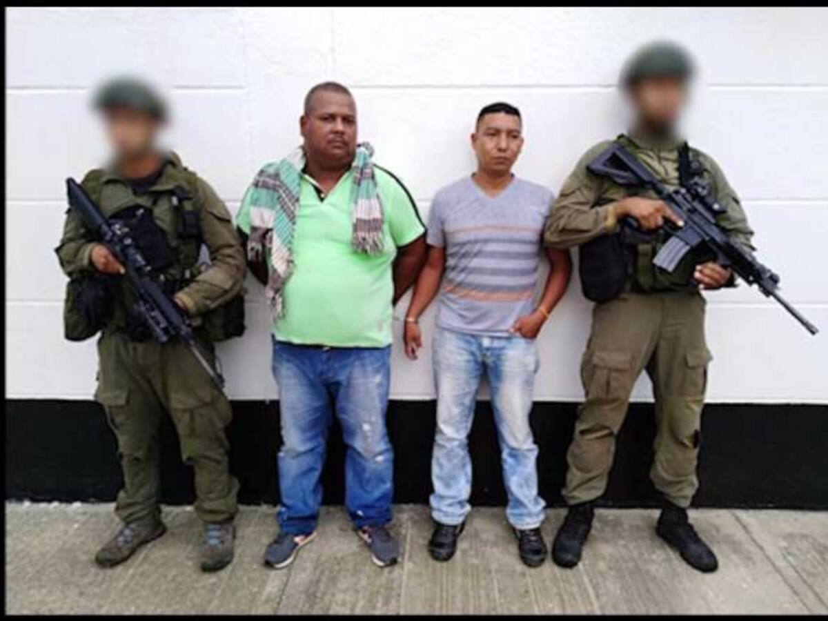 Capturan a responsables del narcotráfico del Clan del Golfo