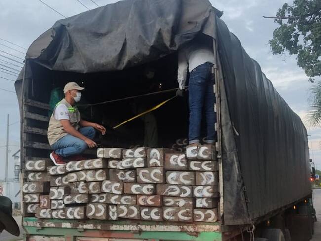 La incautación se dio en la zona industrial de Mamonal en un operativo liderado por el EPA, Guardia Ambiental y Policía