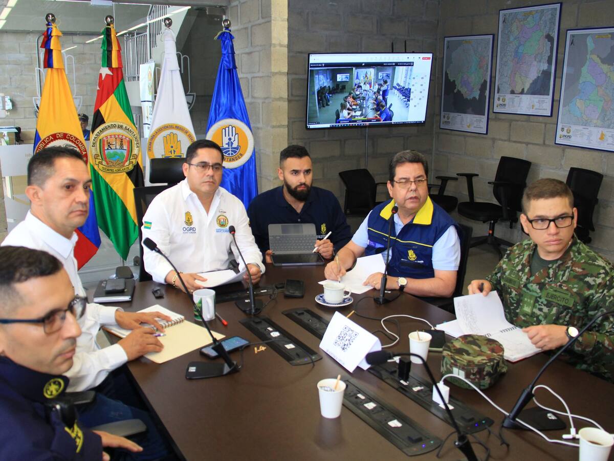 48 municipios de Santander en riesgo por temporada de lluvias