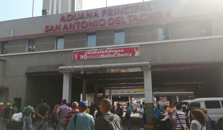 Entrada a San Antonio del Táchira