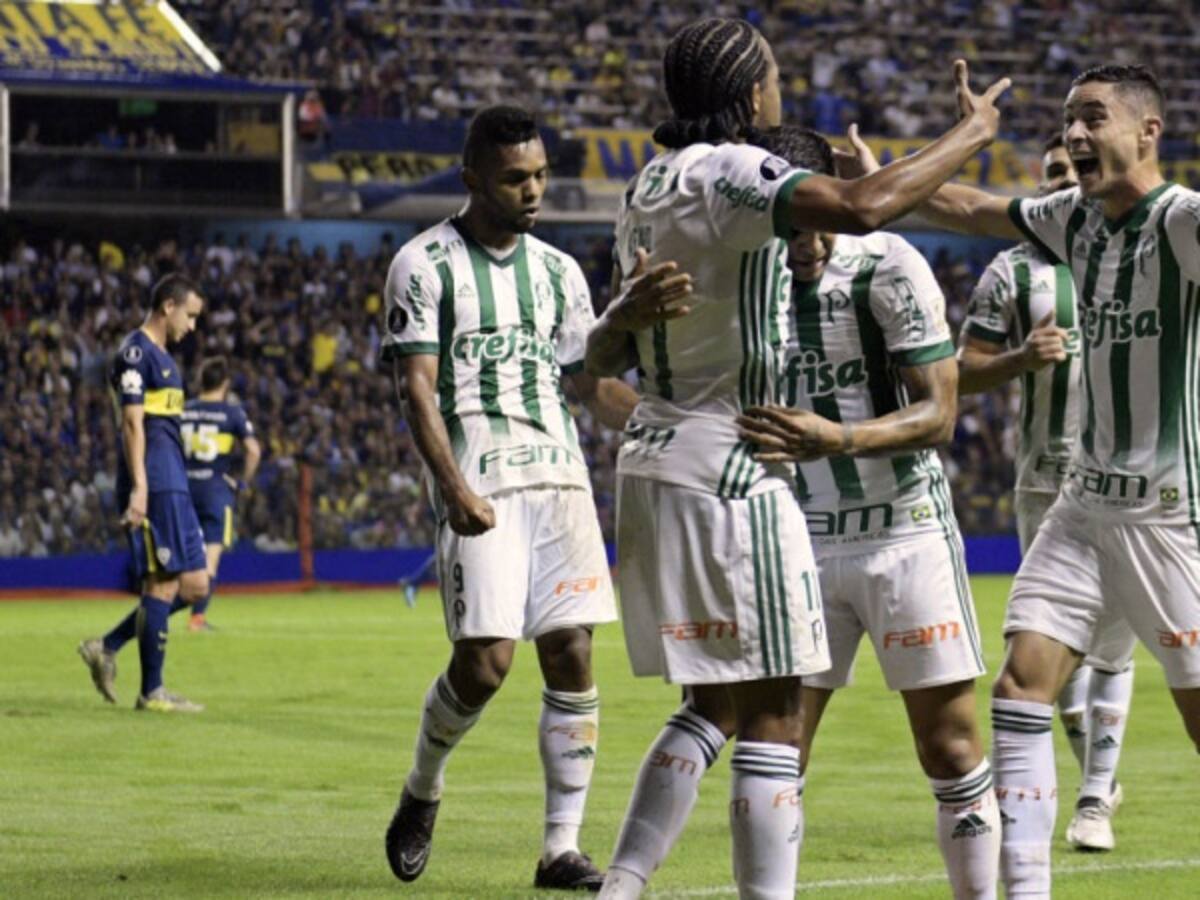 Palmeiras jugó a favor de Junior en la Libertadores: venció 0-2 a Boca