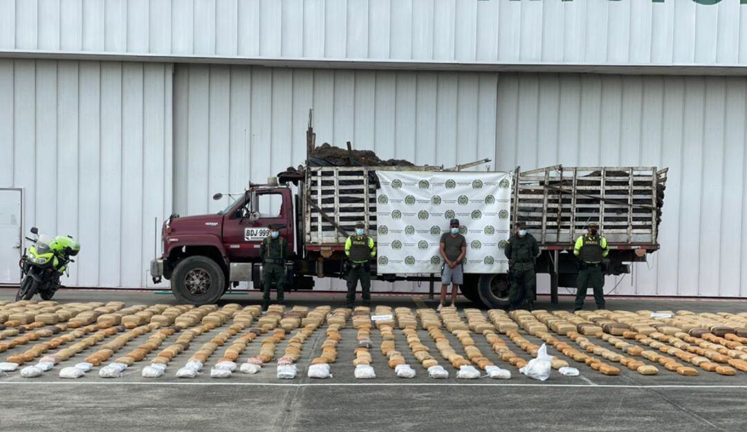 La mayoría de estupefacientes salieron desde el departamento del Cauca con destino a Centroamérica.