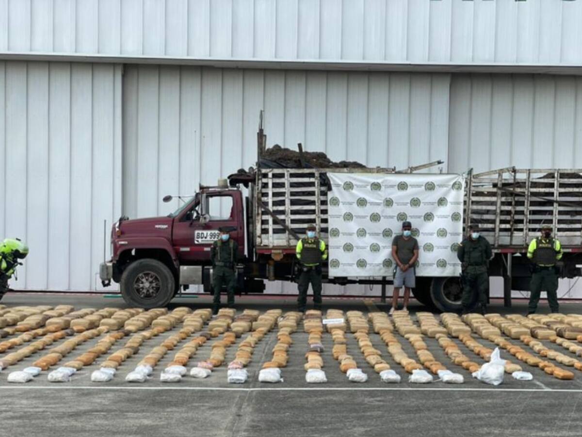 Ofensiva contra el narcotráfico deja 15 toneladas de droga incautadas