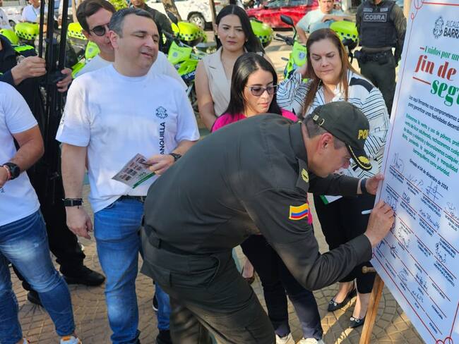 Barranquilla desplegará más de 6.000 policías en las calles durante el 'Plan Navidad'
