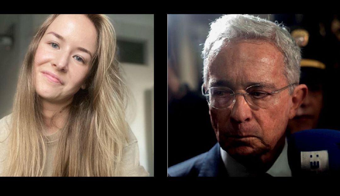 Álvaro Uribe bloquea en Twitter a Inna Afinogenova