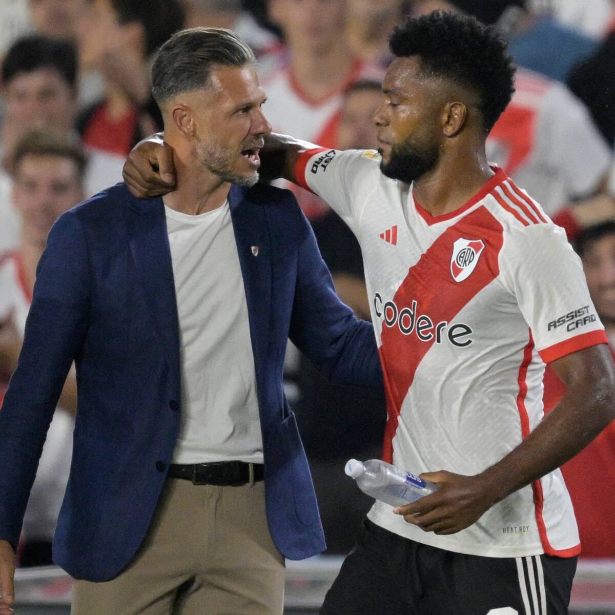 Miguel Ángel Borja se queda sin técnico en River Plate