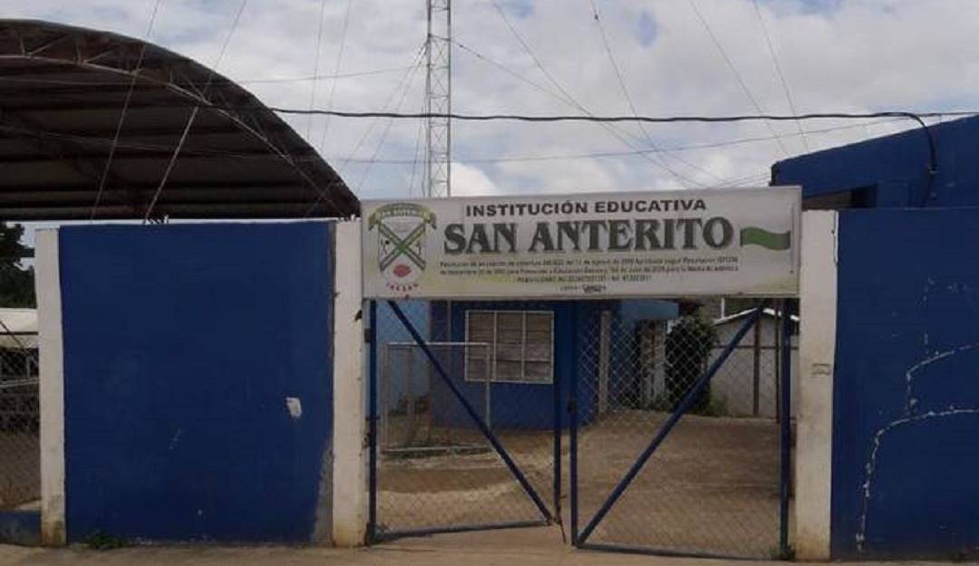 Foto: líder comunal de San Anterito 