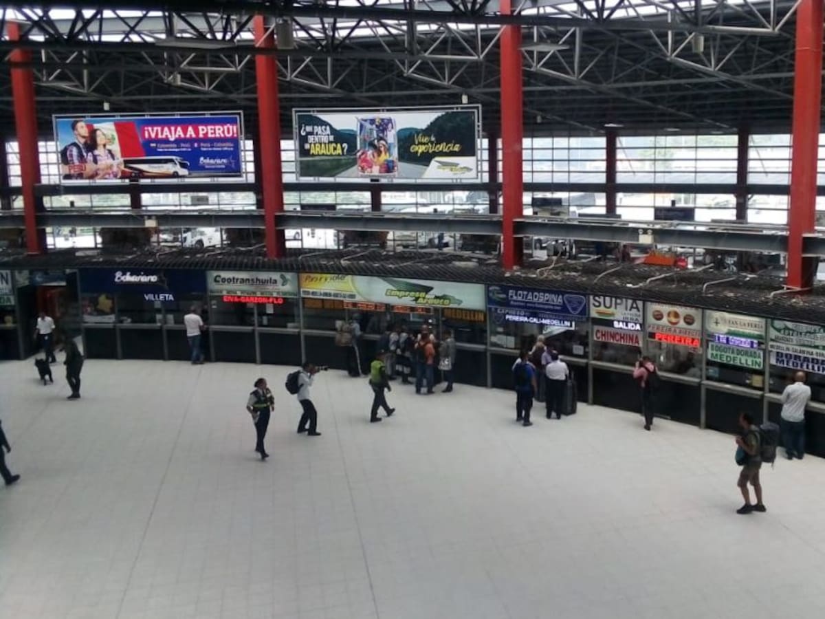 Se disminuyó en más del 12% el número de pasajeros que llegan a Manizales