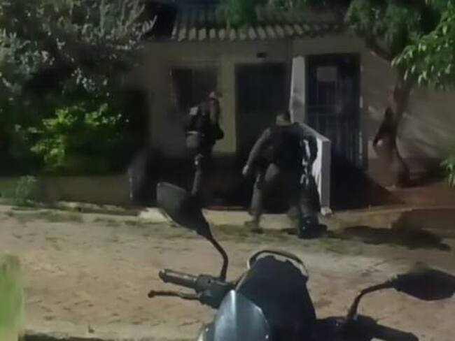 Ataque a unidades de la Policía en la zona de frontera / Foto: Cortesía