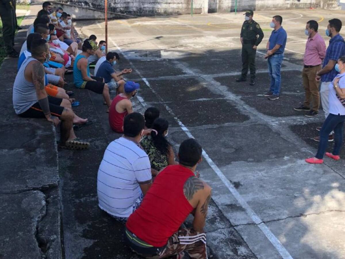 23 detenidos están hacinados en la estación de Policía de Honda