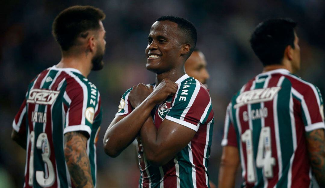 Jhon Arias, futbolista colombiano en Fluminense