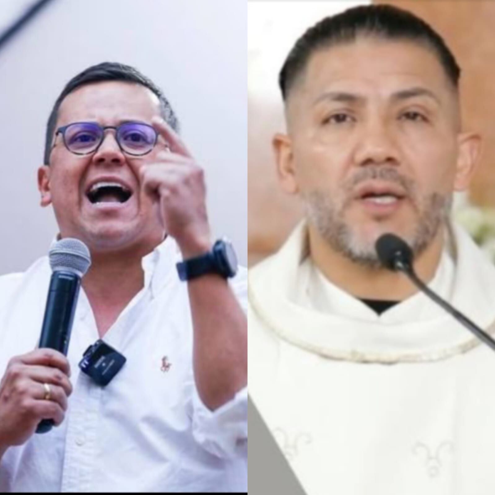 Rodrigo Rojas (izquierda) y Víctor Manuel Leguízamo (derecha) / Cortesía.