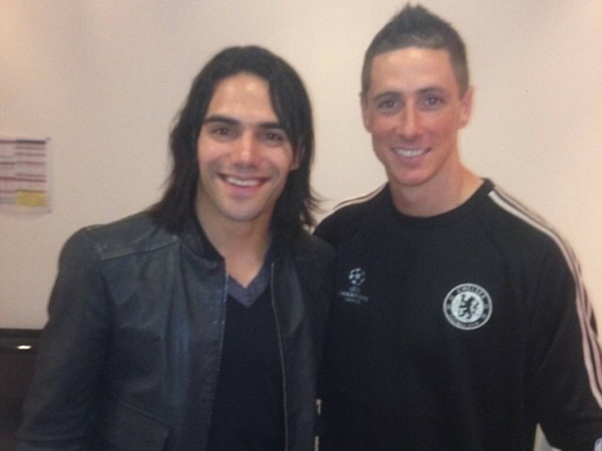 Falcao y Torres se encontraron en Madrid