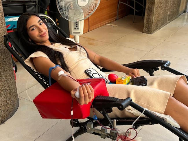 Donación de sangre - Foto: Alcaldía de Barranquilla.