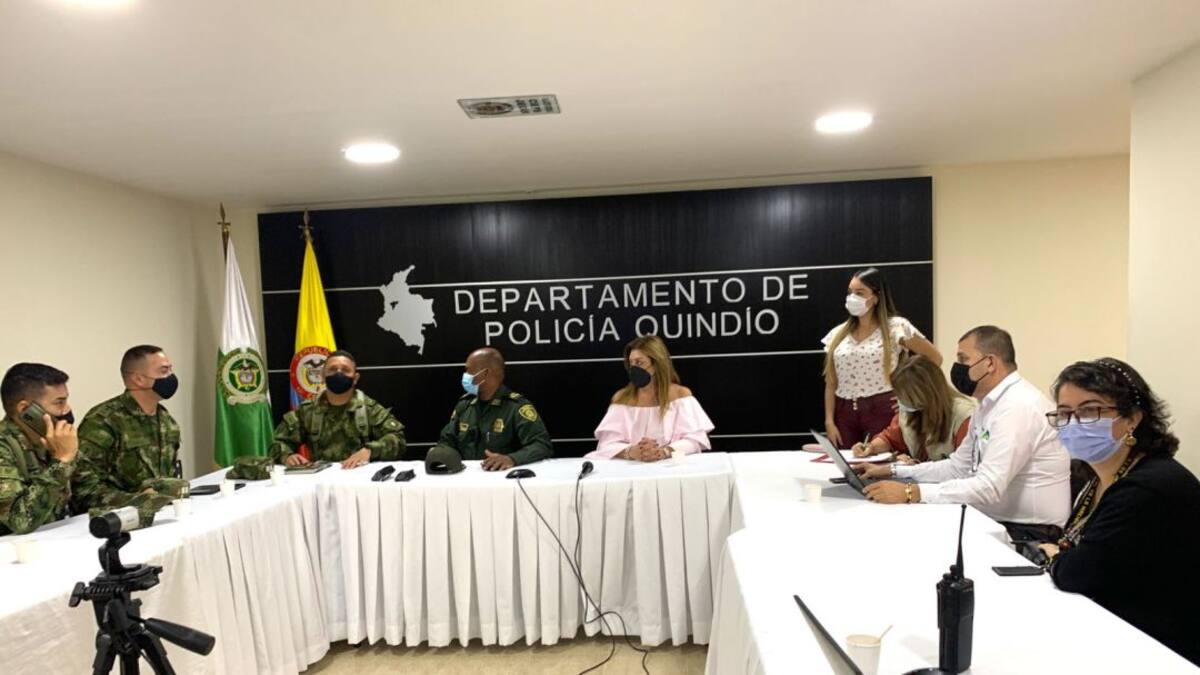 Medidas jornada de paro en Armenia