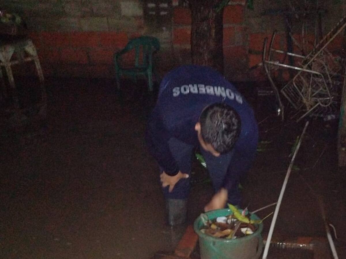 Emergencias en Sabanagrande por fuerte lluvia