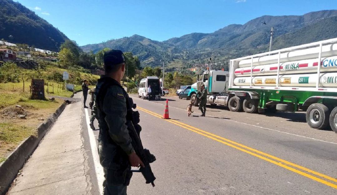 Autoridades hacen presencia en las vías de Norte de Santander