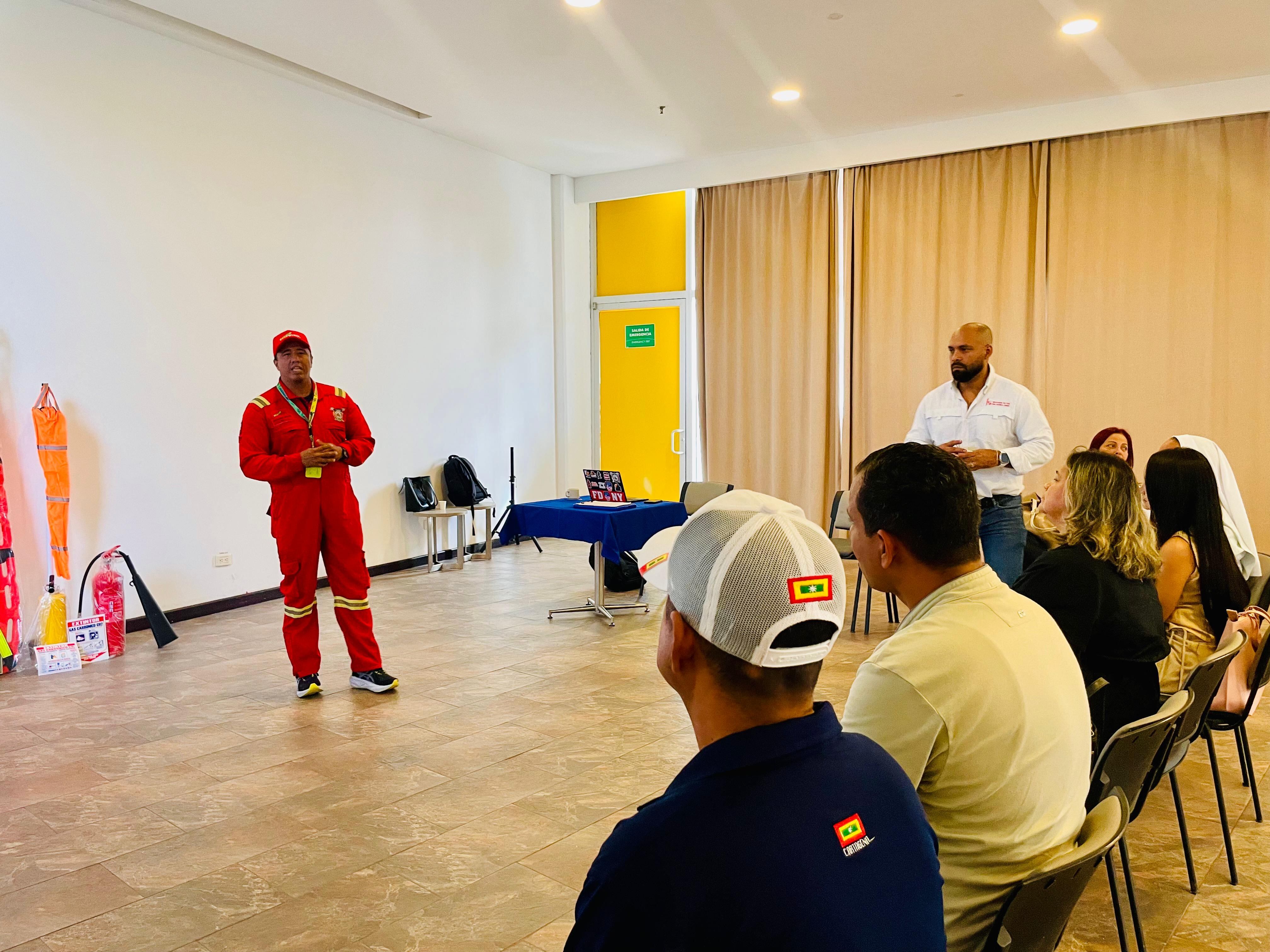 Ecopetrol fortalece la gestión y atención de emergencias para 10.000 estudiantes de Cartagena