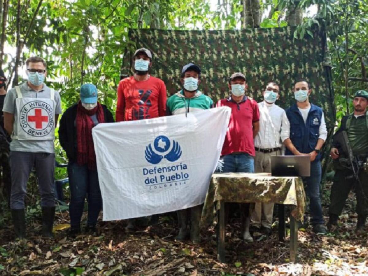 Liberadas cuatro personas retenidas por disidencias en el Catatumbo